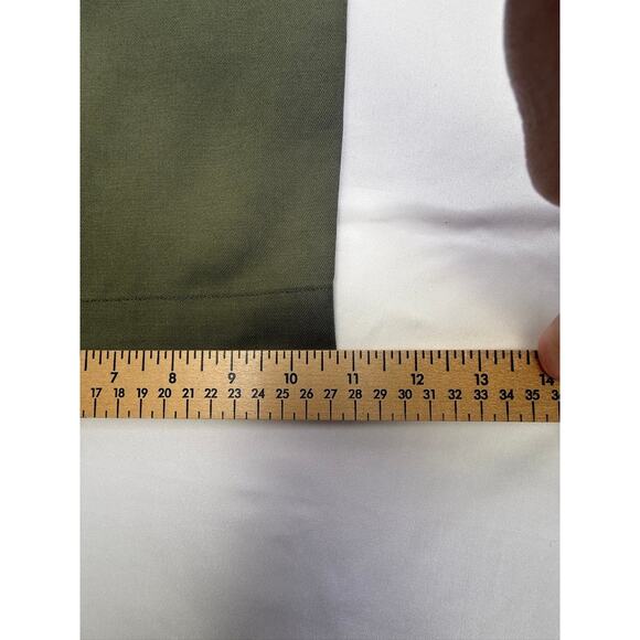 Everlane Olive Wide-Leg Crop Pants Women’s Size 2S Tencel Organic Cotton - Picture 8 of 16